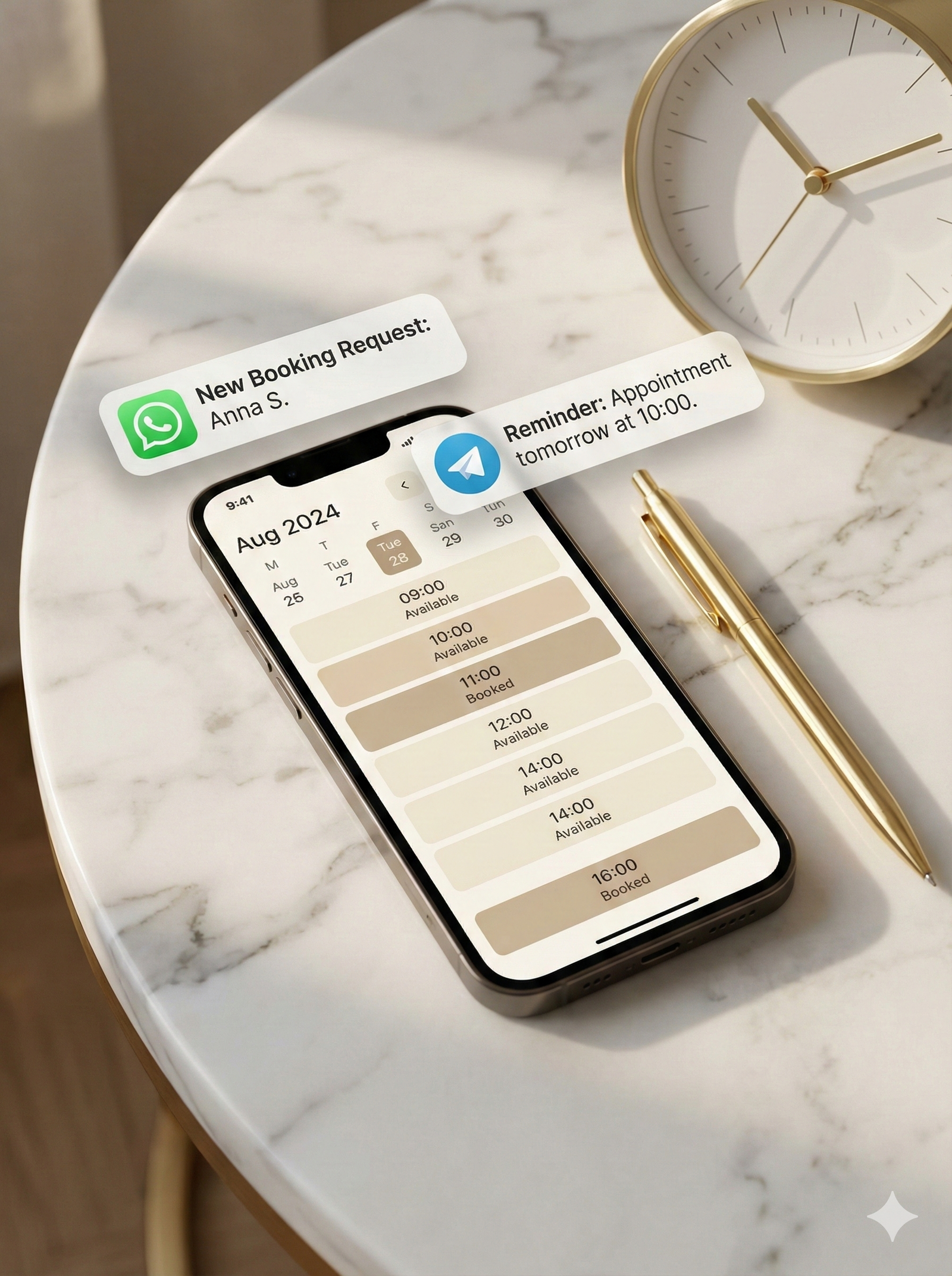 Einfache Buchung und flexible Zeiten im Nagelstudio Freital